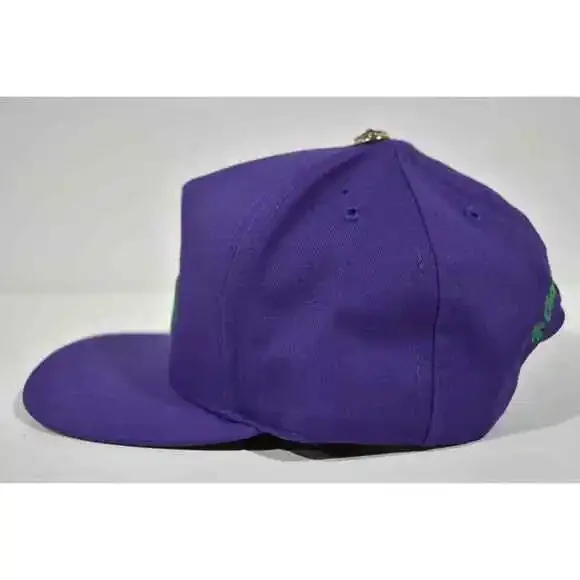 Chrome Hearts CH Logo Trucker Purple Green Baseball Cap Snapback Adjustable Hat